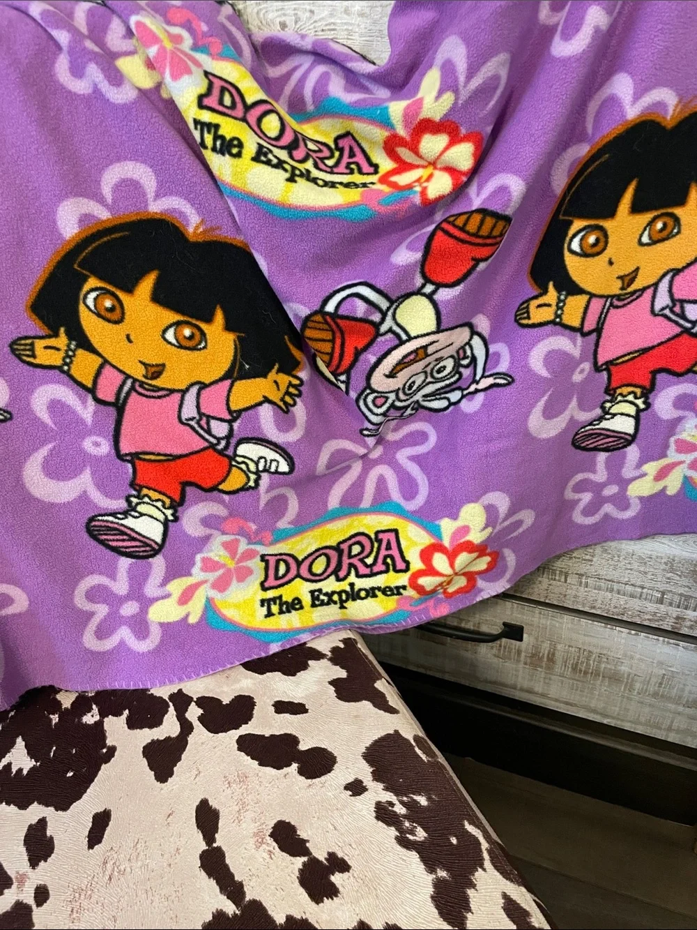 💕Dora the Explorer and Boots Fleece Blanket💕
